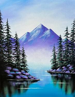 Misty Mountain Summit - Paint and sip event at CW Coop's Barrie in Barrie, ON - PaintNite.com