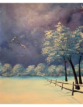 Wards Winter Flight Paint Nite @ Broadway Nepean SATURDAYS! — Painting