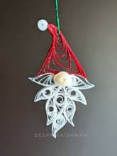 Santa Ornament - Paper Quilling thumbnail