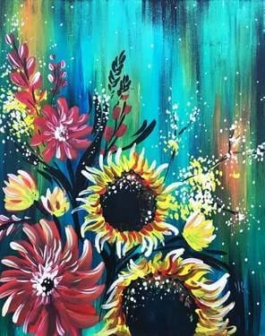 Beauty - Fall at Kulturas Latín Kitchen & Cantina — Painting