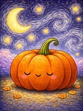 Starry Pumpkin night thumbnail