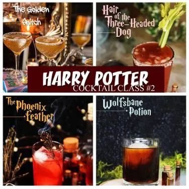 Harry Potter Cocktail Class #2! — Painting