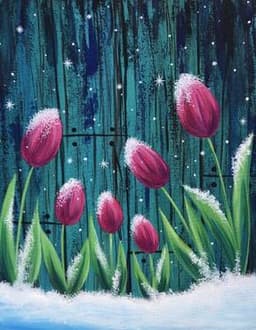 Frosted Fuchsia Tulips thumbnail