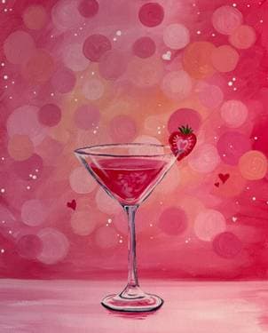 Besties and Bubbles - Paint Nite event in Duarte, CA