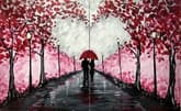 Valentine Stroll Partner Painting thumbnail