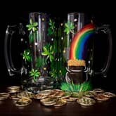 Luck of the Irish set of beer mugs thumbnail