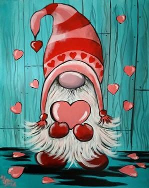 Gnome is Where the Hearts At — Painting