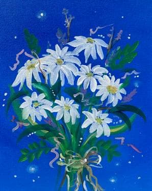 Delightful Daisy Bouquet - Paint and sip event at AC Hotel in Pasadena , CA - PaintNite.com