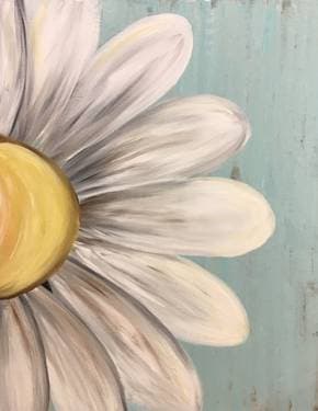 Summer Sweet Daisy - Paint Nite event in Gibsonia, PA