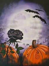 Midnight Rose at the Pumpkin Patch thumbnail