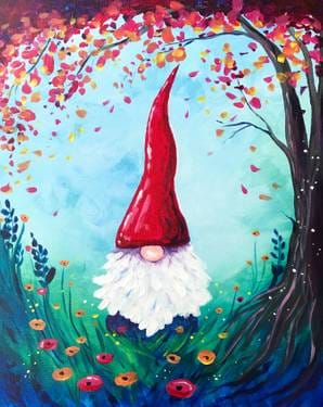 Gnome for Autumn — Painting