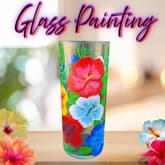 Glass Painting: Tropical Hibiscus thumbnail