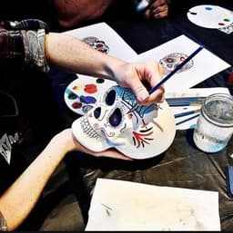 Ceramic Sugar Skull thumbnail