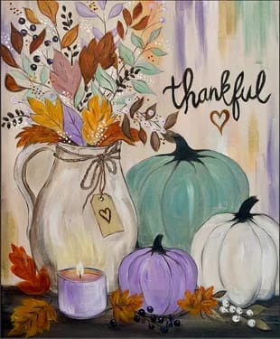Grateful Gatherings — Painting