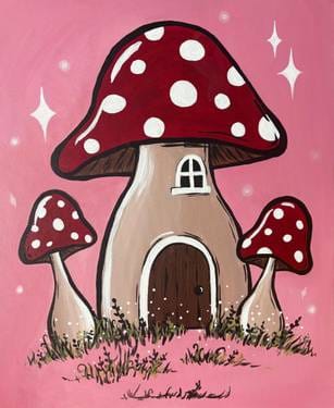 Magic Mushroom — Painting
