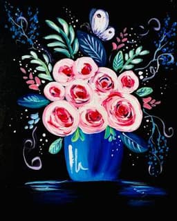 Rose and Butterfly Bouquet thumbnail