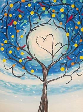 Winter Celebration Paint Nite @ Broadway Nepean SATURDAYS: — Painting
