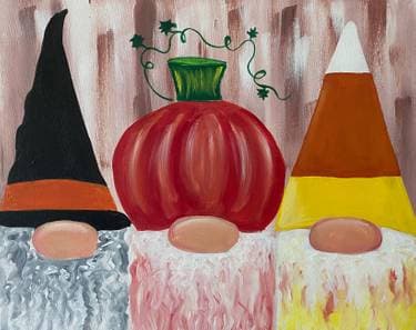 Anybody Gnome? Trick or Treat!! - Paint and sip event at Spear Ridge Cafe in Florence, KY - PaintNite.com