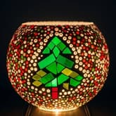 Mosaic Candle Holder with Tealight thumbnail