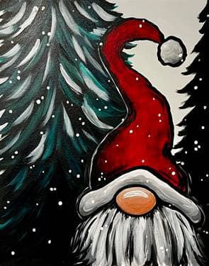 Santa Gnome - Paint and sip event at The Canadian Brewhouse (Edmonton North) in Edmonton, AB - PaintNite.com