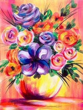 Vibrant Flower Bouquet with Melody Gillespie