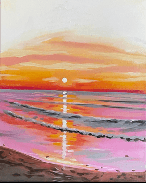 Blues Away Beach - Paint Nite event in Ottawa, ON