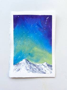 Northern Lights - Watercolor with Disha Sharma