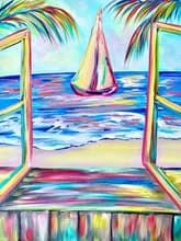 Rainbow beach House window thumbnail