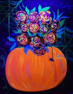 Glow in the Dark Pumpkin Bouquet thumbnail