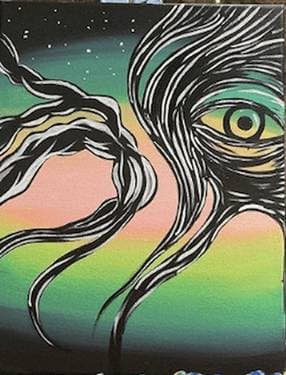 Guided Abstraction - Paint and sip event at Towne Place Suites Long Island City in Long Island City, NY - PaintNite.com