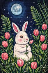 Some Bunny Loves Tulips thumbnail