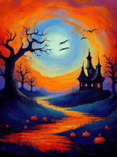 Halloween Witchy Landscape thumbnail