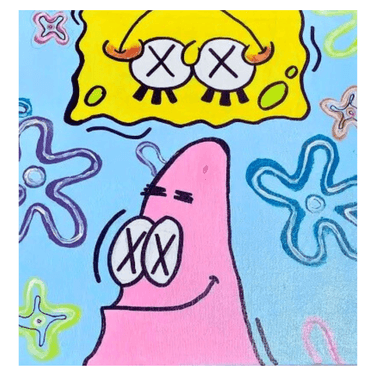 I See a Star fish - Paint and sip event at Sidelines Sports Bar & Grill - Glen Burnie in Glen Burnie, MD - PaintNite.com