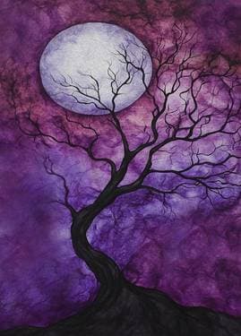 Amethyst Moon - Paint and sip event at Broadway Bar and Grill Portobello in Ottawa, ON - PaintNite.com