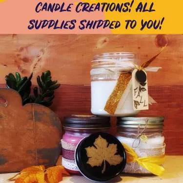 Virtual Candle making **includes shipped supplies** — Painting