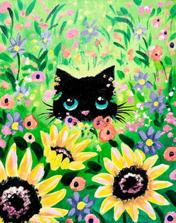 Sunflower Garden Cat thumbnail