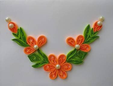 Paper Quilling Flower Card - Paint and sip event at Eavesdrop Brewery in Manassas, VA - PaintNite.com