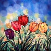 Fun and Colorful Tulips thumbnail