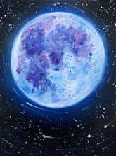 Glowing Galaxy Moon thumbnail