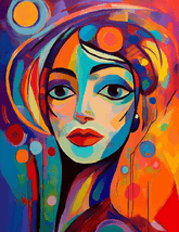 Abstract Portrait Painting thumbnail