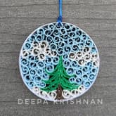 Winter Wonderland - Paper Quilling Ornament thumbnail