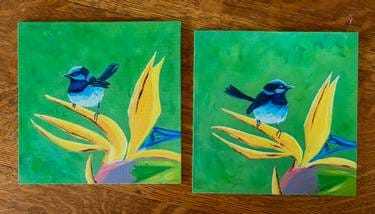 Paradise Pair — Painting