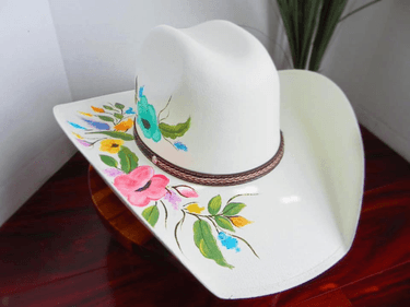 Paint Nite: Painted Cowboy Hat — Painting