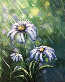 Daisies in the Rain thumbnail