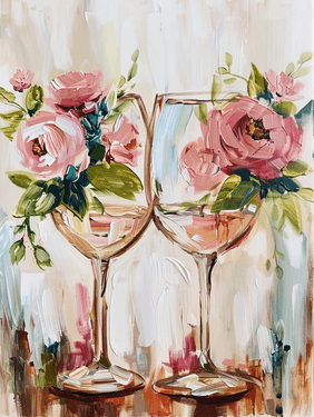 A Toast For Mom — Painting