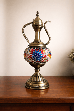 Aladdin / Teapot Mosaic Lamp - Paint and sip event at Little Beasts Brewing Company in Whitby, ON - PaintNite.com