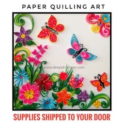 Paper Quilling - Butterfly Garden - Supplies Included thumbnail
