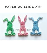Bunny Besties - Paper Quilling thumbnail