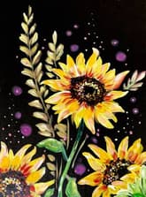 Midnight Sunflower Garden thumbnail
