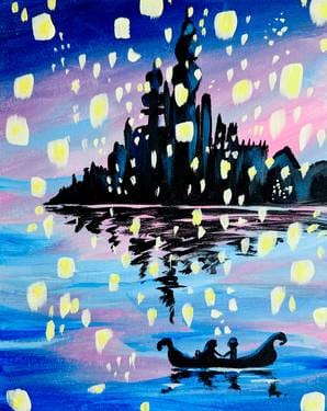 Paint Nite at Pitfire Pizza (Costa Mesa) 02/06/27 — Painting